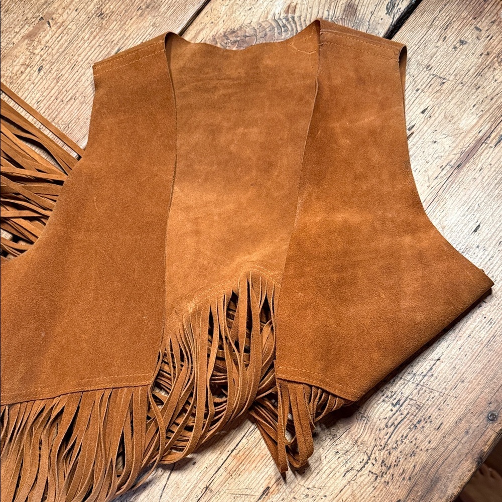 Vintage Suede Fringe